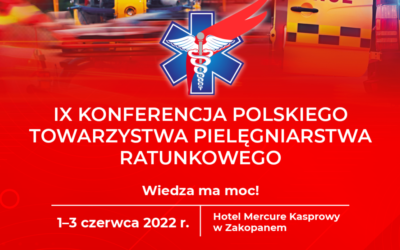 Rejestracja na IX Konferencję Polskiego Towarzystwa Pielęgniarstwa Ratunkowego już otwarta